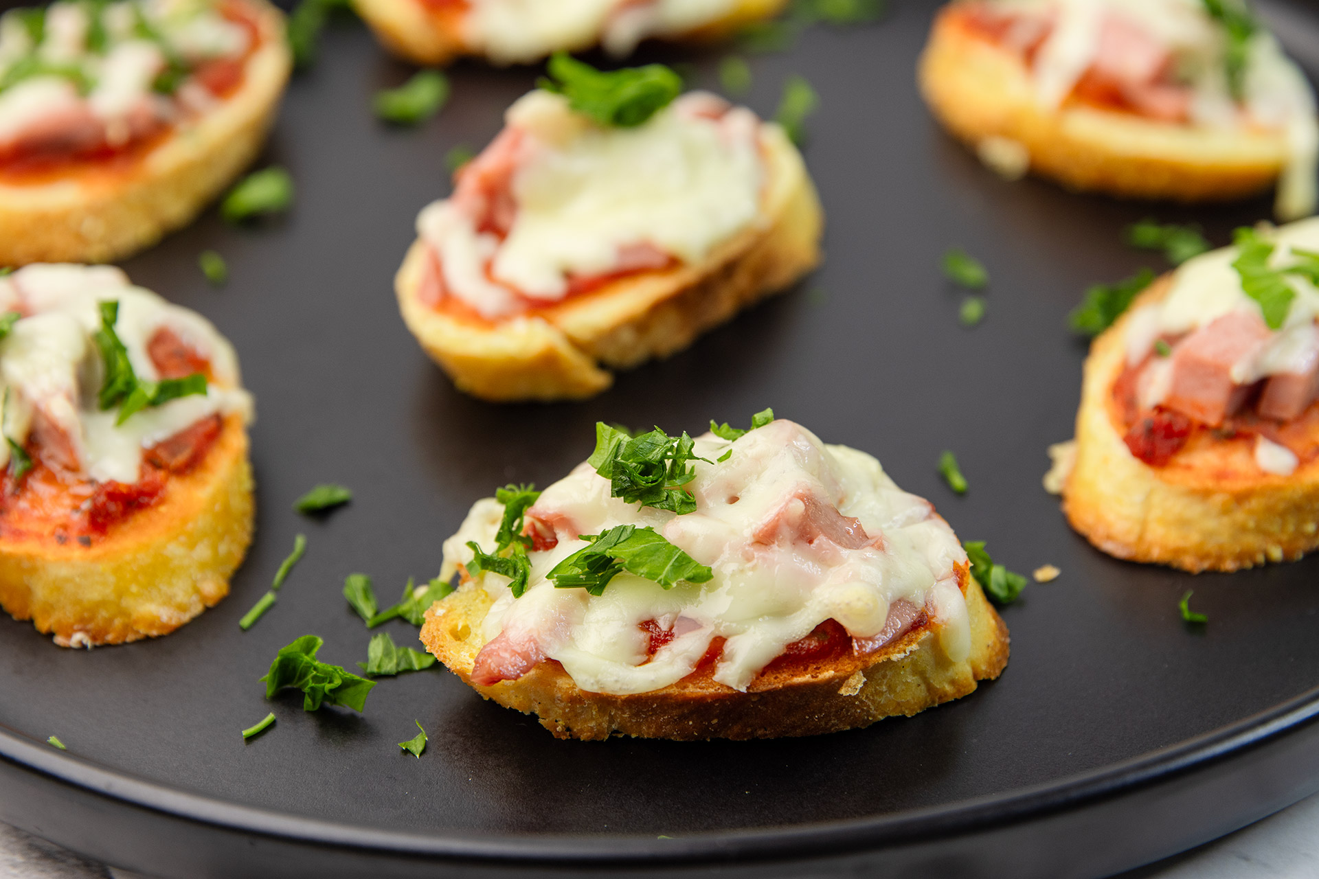 Pizza bruschette