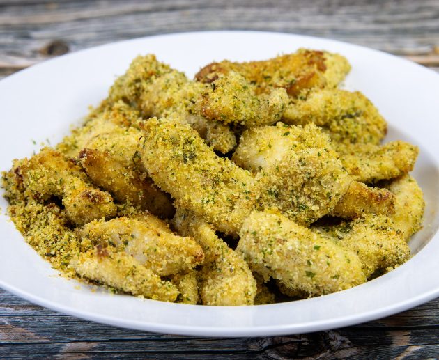 Pileći štapići iz friteze na vrući zrak