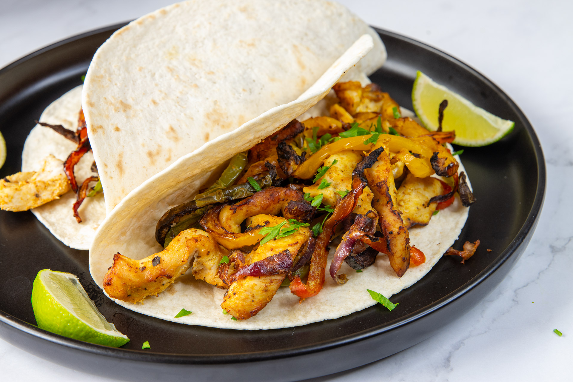 Fajita iz friteze na vrući zrak