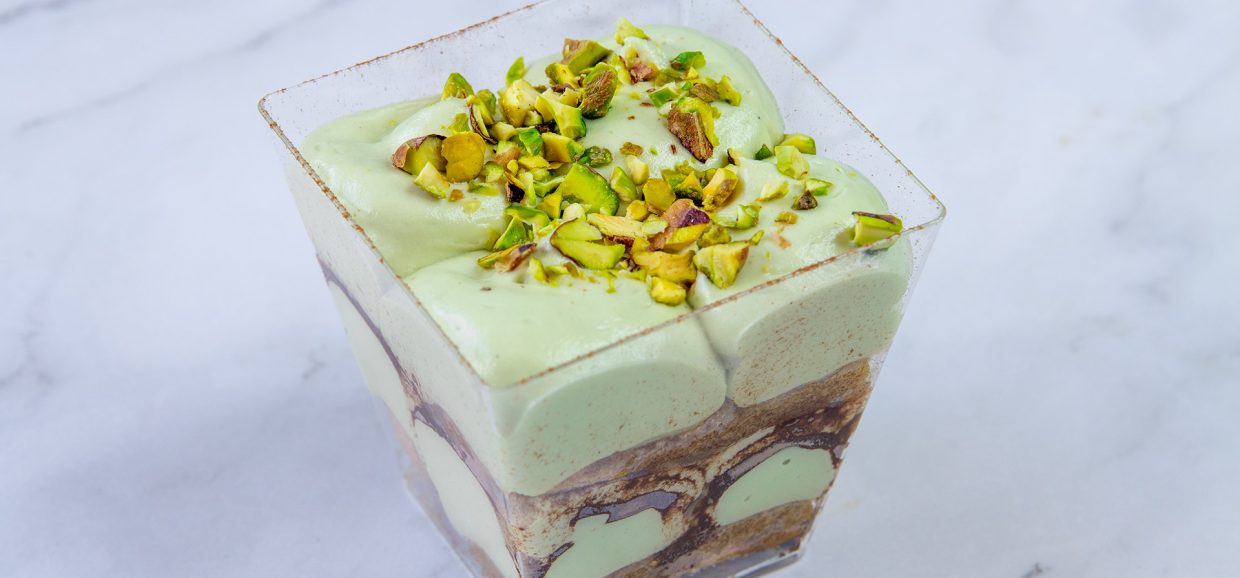 Tiramisu sa kremom od pistacija